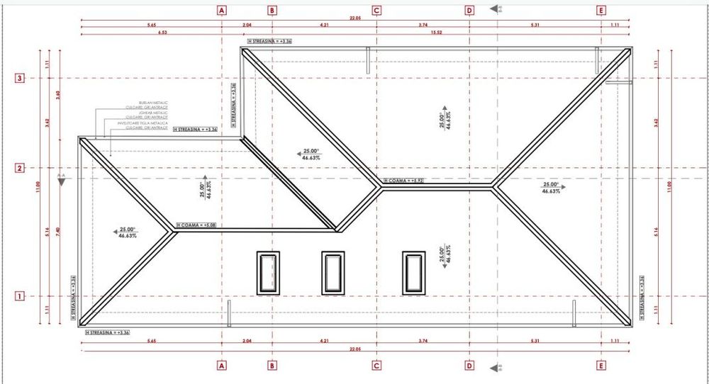 Teren cu proiect de casa pe parter langa Bucuresti