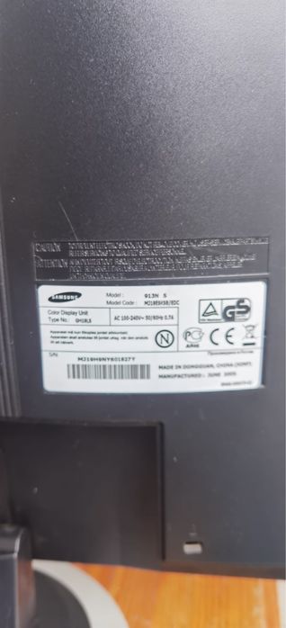 Monitor SamsungSync Master 913 N. Diagonala 48 cm.