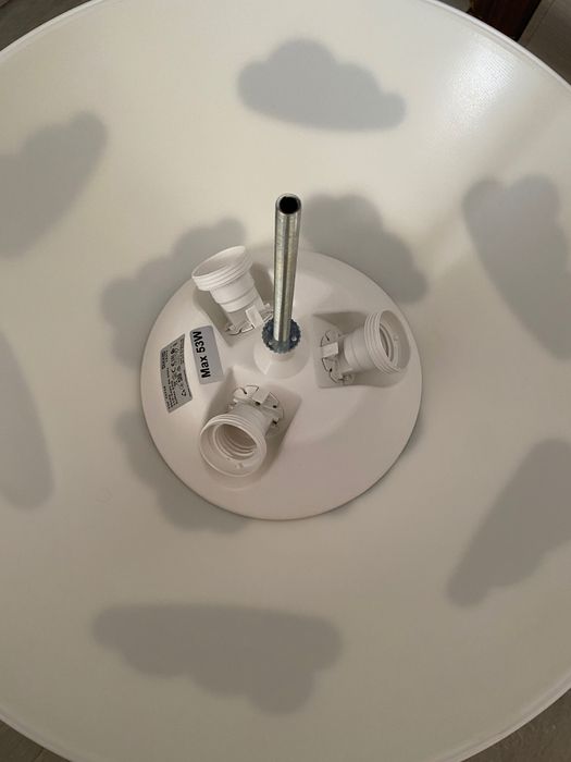Plafoniera Ikea Skojig cu nori