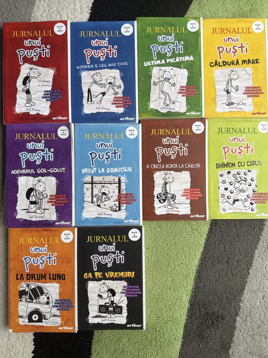 10 volume jurnalul unui pusti