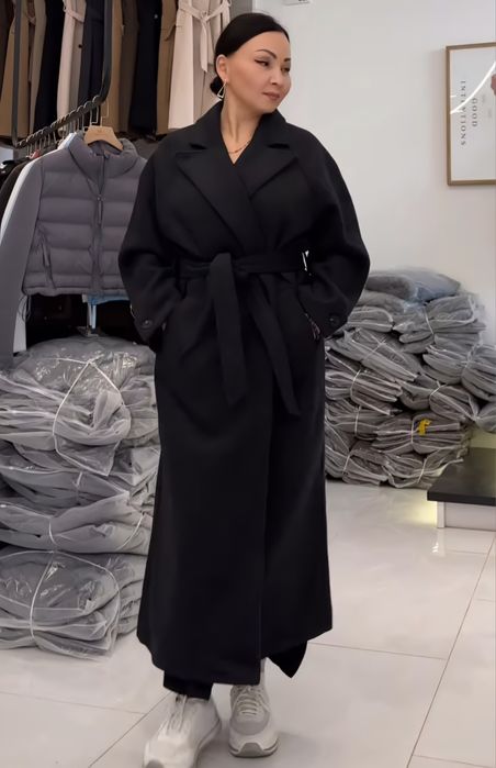 Женское пальто теплое