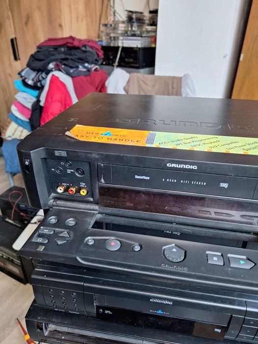 Video VHS 6 capete toshiba,grundig,tevion,universum ,tvp
