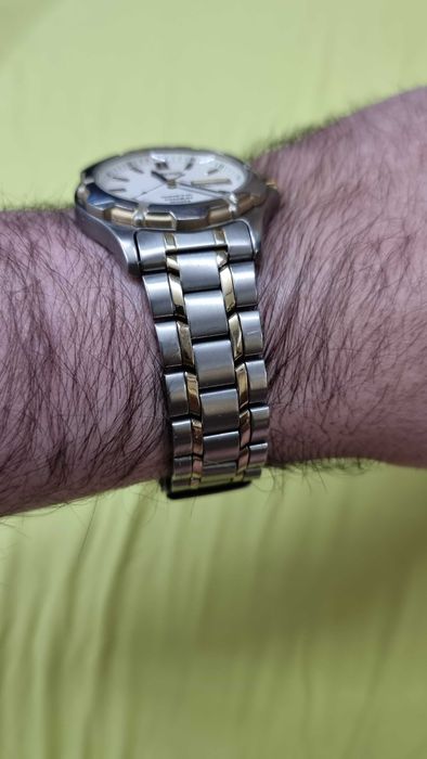 Часовник Seiko Kinetic Titanium Lume Dial