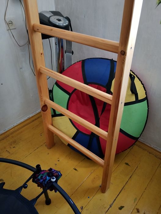 Шведская стенка турник из дерева