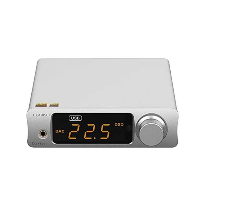 Topping DX3 Pro+ DAC Headphone Amplifier ES9038Q2M Bluetooth 5.0 LDAC DSD512