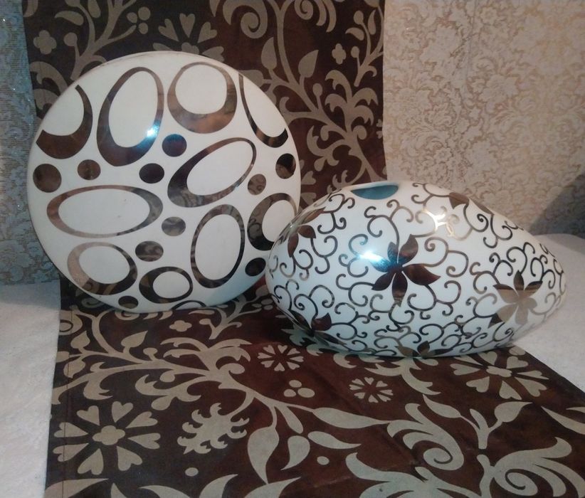 Вазы современные. Керамика. Декор интерьера.