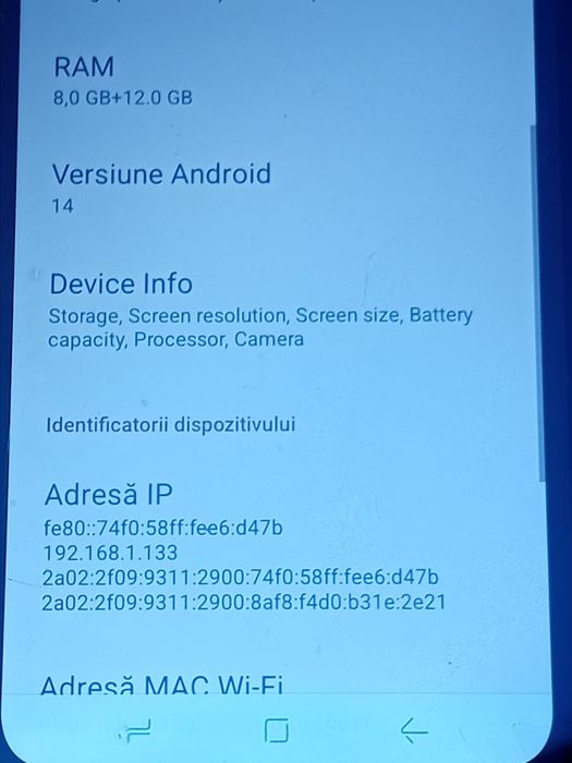 Vind telefon doogee ultra 10 ultra  8+12 GB rami