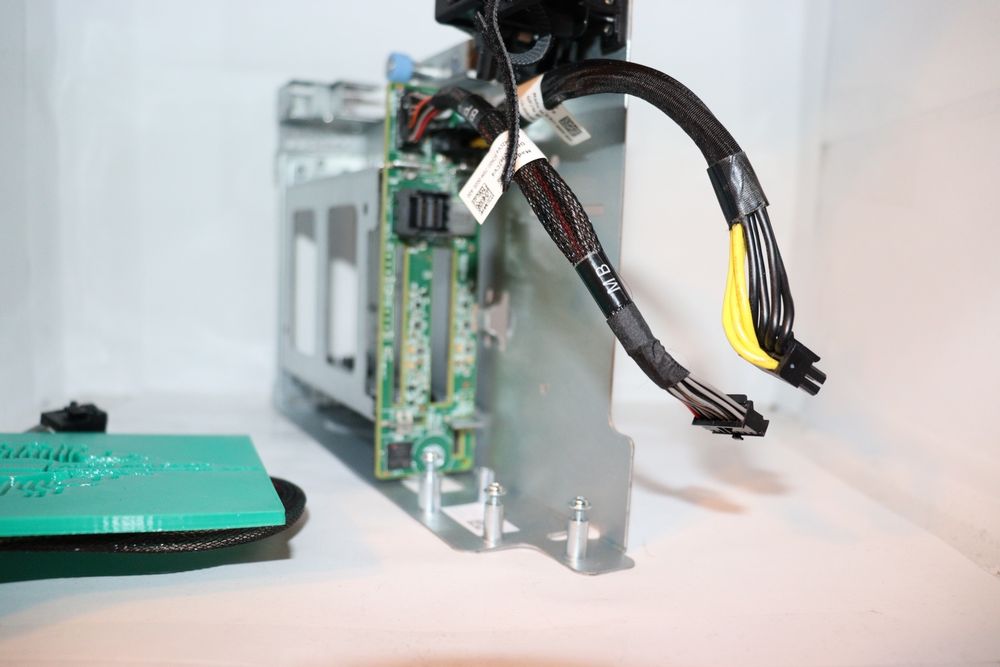 Kit Server Dell R740XD Sas/Sata  Rear Backplane Flex + Cage + Cabluri