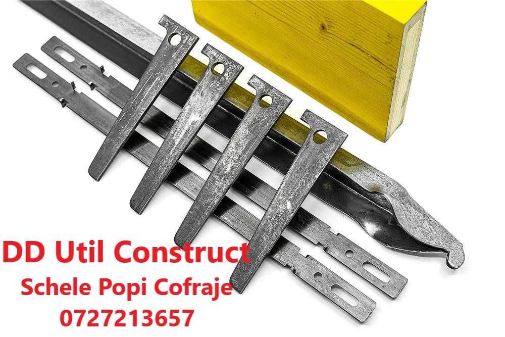 Furca popi metalici, furci sustinere grinda doka