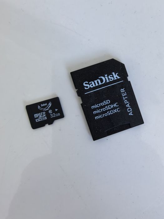 Micro sd карта с переходником на sd