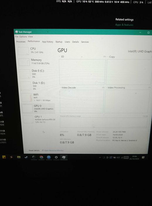 laptop gaming ASUS ROG Strix G15 G512LV