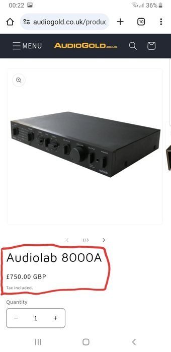 Audiolab 8000 -Award Winning - premiat, plus BONUS