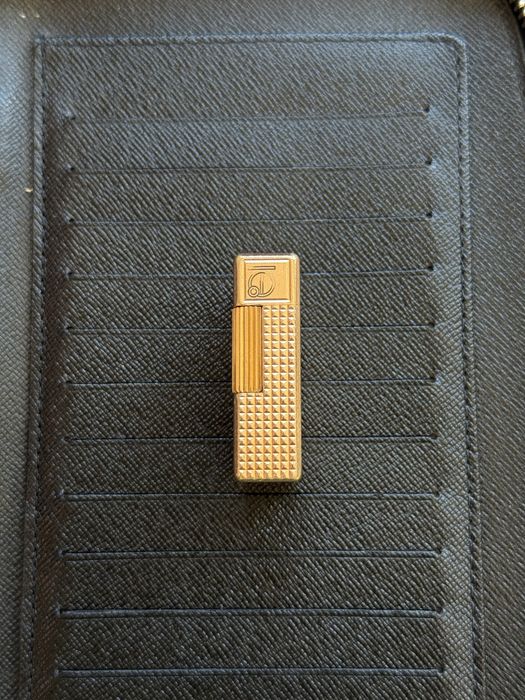 St.Dupont Ligne 1 Gold Diamond Head