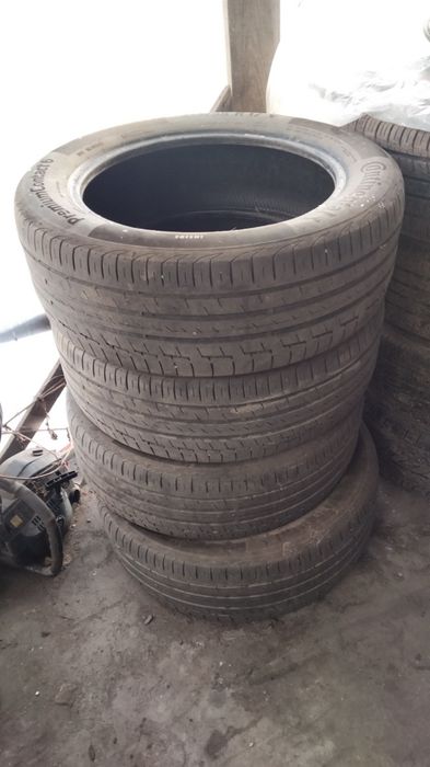 Шины б/у 215/55/17 летние