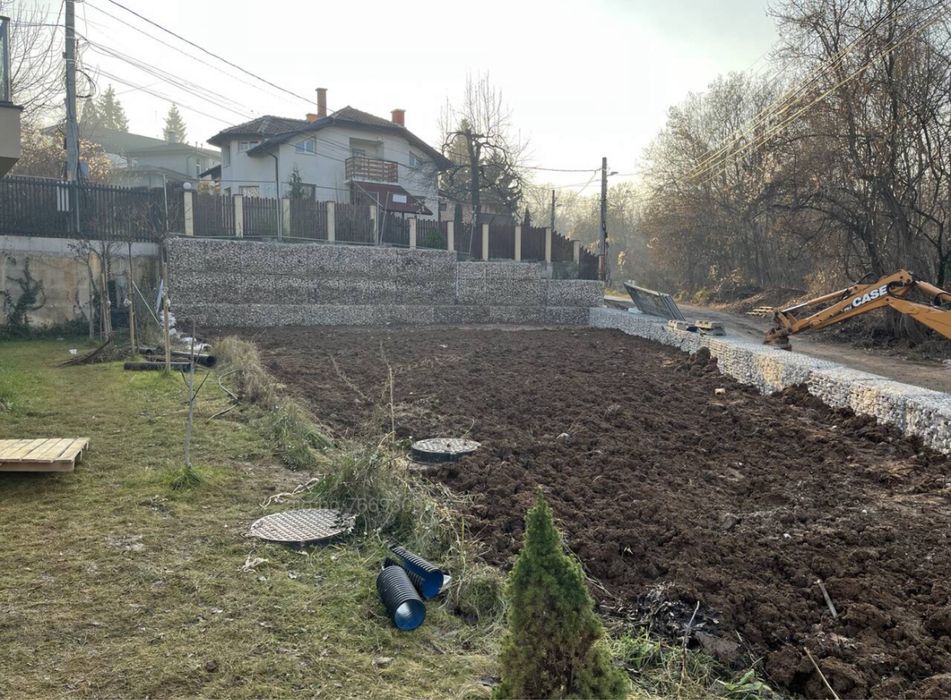 Огради, Габиони, Подпорни стени