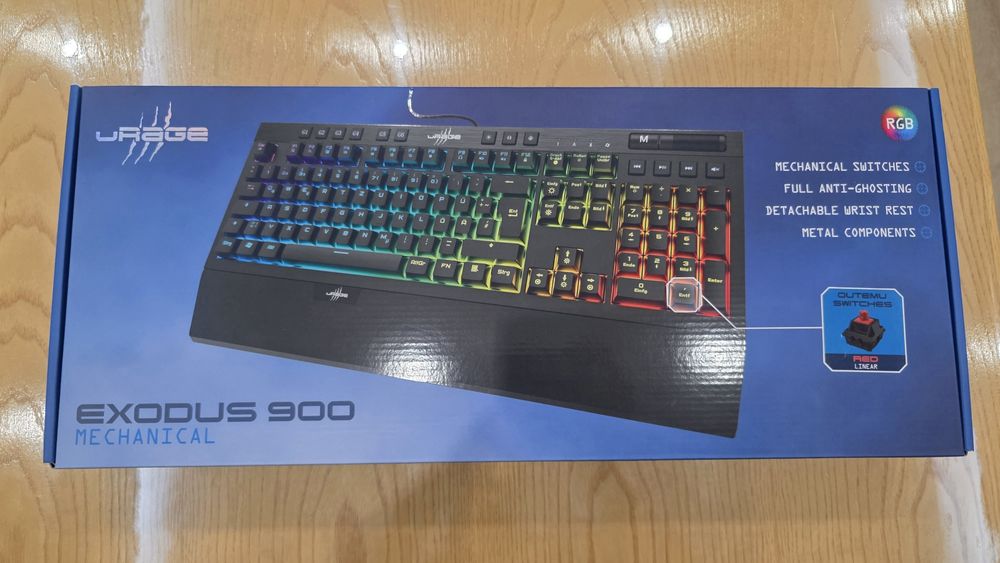 Гейминг механична  клавиатура "Hama Urage Exodus 900"