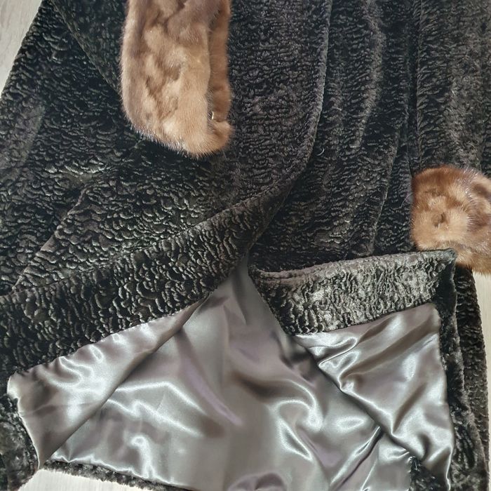 Haina de blana sintetica foarte eleganta