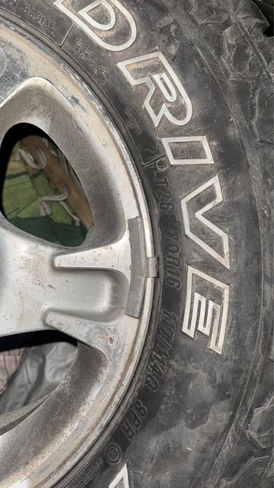 Комплект резины A/T