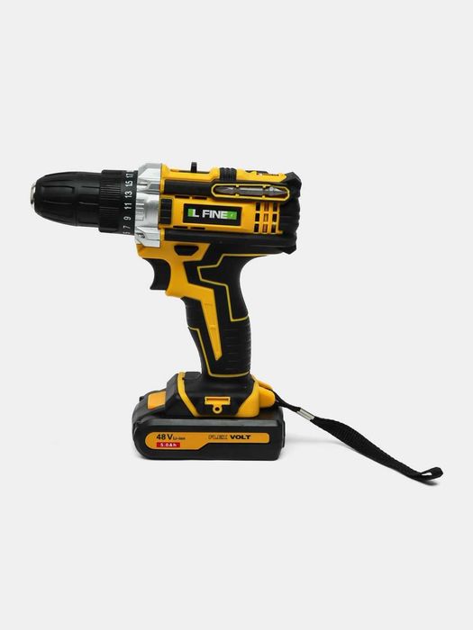 Шуруповерт Lfine с инструментами 2 аккумулятора, есть рассрочка