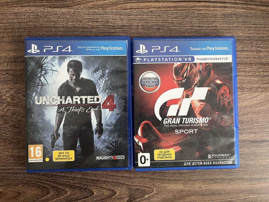 8 дисков PlayStation 4