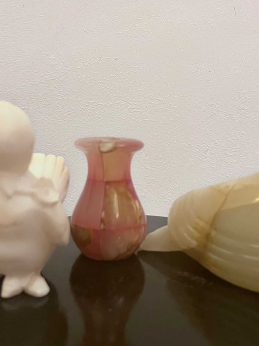 Set trei obiecte din onix si marmura bibelouri bibelou