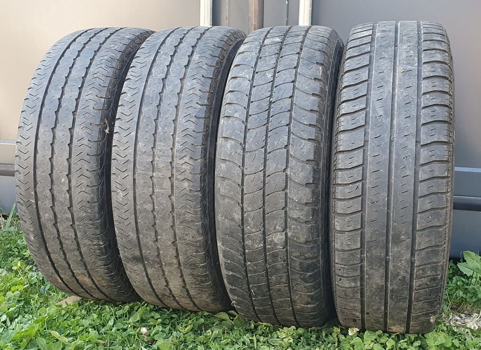 Cauciucuri 205 65 16 C cu jante tabla