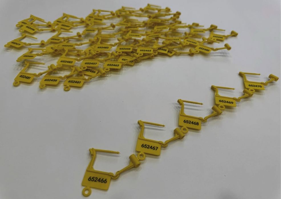 Пломбы с уникальными номерами