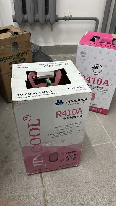 Фреон r22, r134, 410, 407