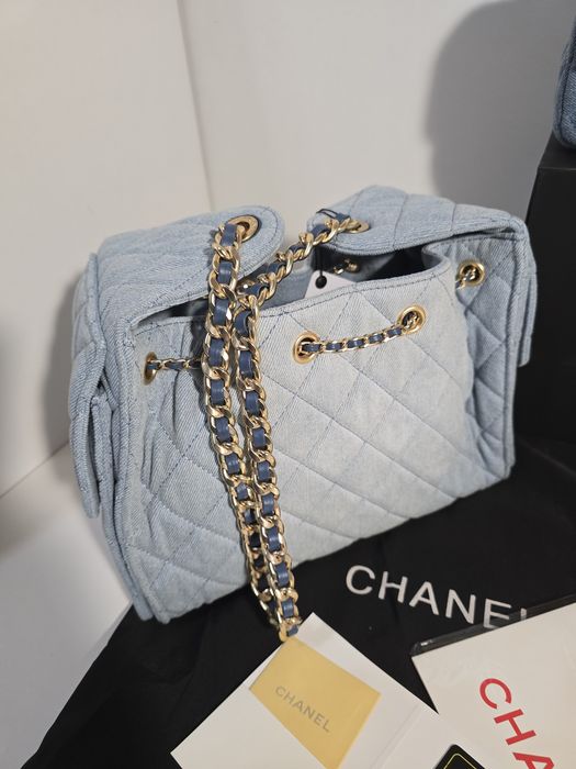 Налична чанта Chanel Hobo 25S Denim