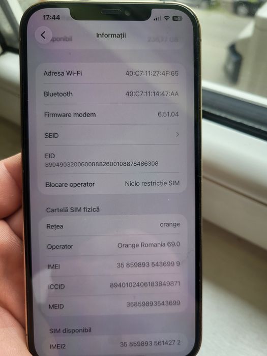 Iphone 12 pro max 256 gb