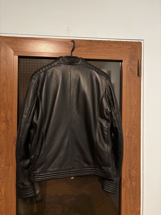 Geacă Philipp Plein din piele naturală 100%