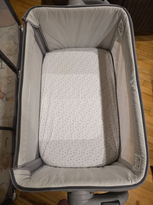 Бебешка кошара Chicco Next2Me Magic  - тъмно сива