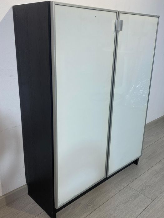 4 Buc. IKEA Billy Bibliotecă Uși Sticlă; Comodă; Dulap Birou