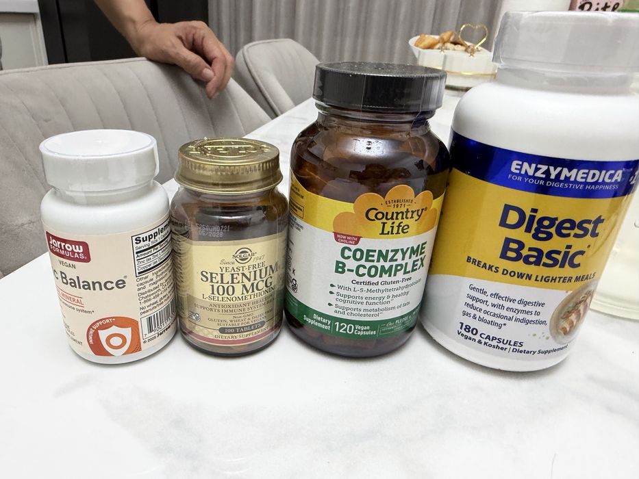 Zinc Balance, Selenium 100 mcg, Coenzyme B-Complex, Digest Basic