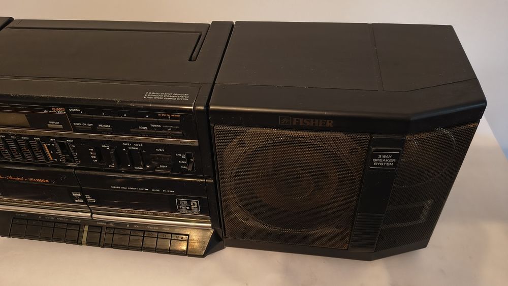 Fisher boom box/radiocasetofon