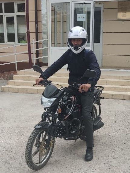 Мопед альфа спорт сотилади. Матор 110 куб, механика