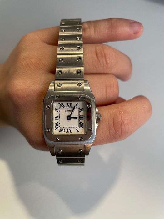 Cartier Santos Galbée Damă – Original după verificare | Fără acte | Preț foarte negociabil