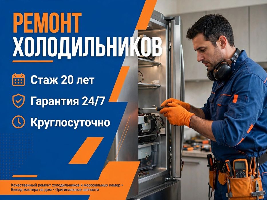 Ремонт морозильника и холодильника
