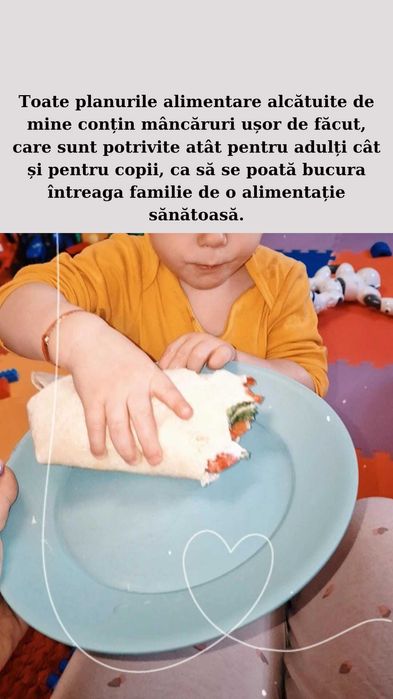 Plan alimentar personalizat / nutritionist / dieta / slabeste sanatos