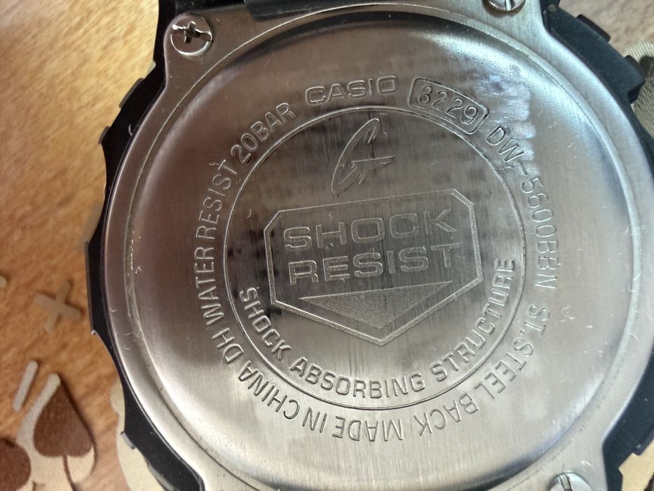 Casio g-shock DW5600BBN