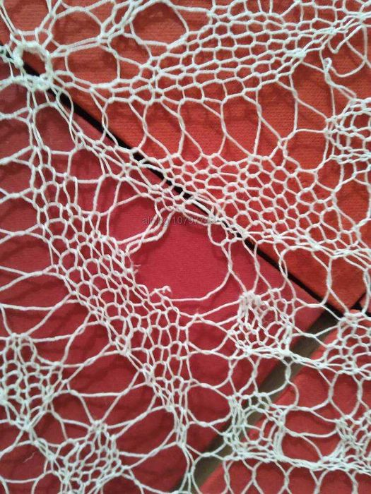 Антична среда на 20-ти век Салфетка плетена на една кука