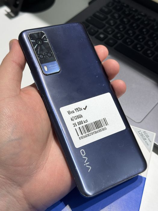 Vivo y53s 128gb ozu 6