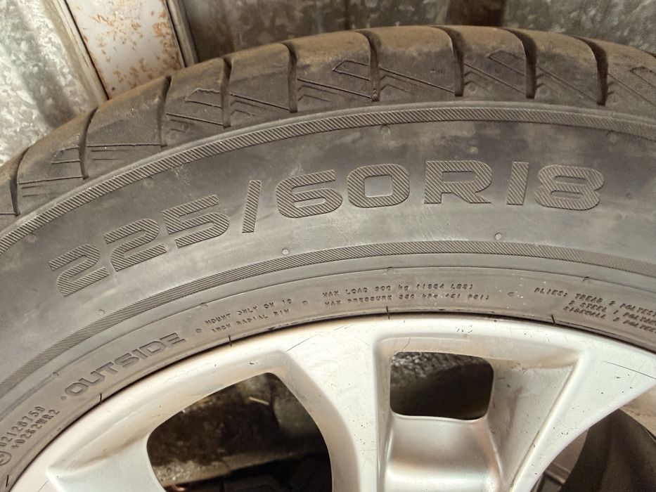 Комплект летних резин