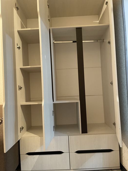 шкаф 120/200 см Evro Mebel