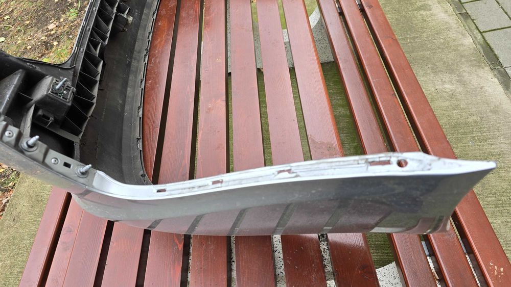 Задна Sline броня  Ауди А6 4Ф седан 2009 - 2011 фейслифт