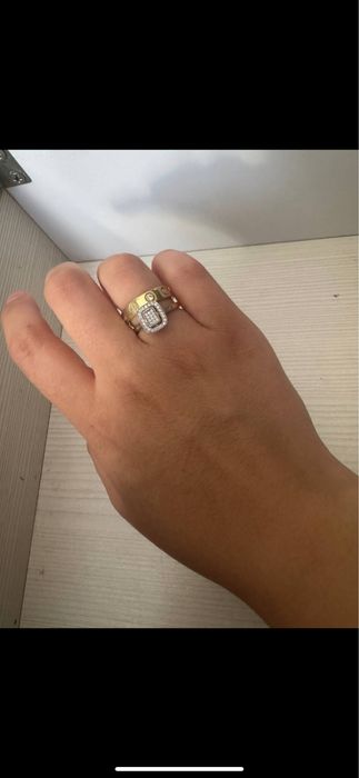 Кольцо пробой 585