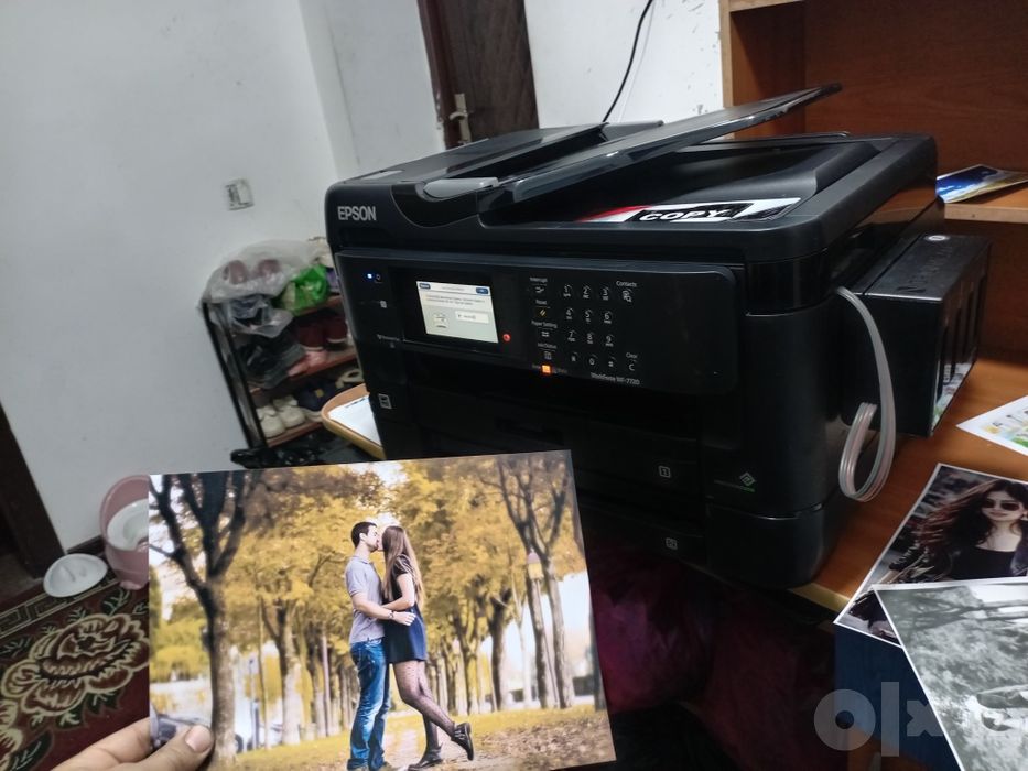 Epson wf 7720 juda tezkor 8tali a3 va a3+va a4 Kopiya skanerli printer