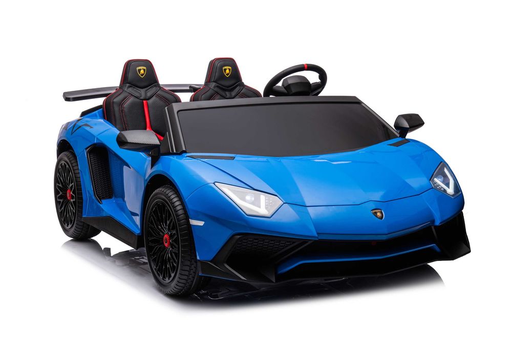 Masinuta pt copii 3-15 ani Lamborghini Aventador SV 300W 24V, Albastra