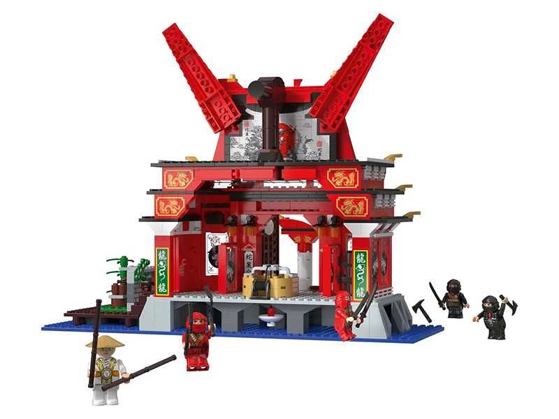 НОВИ! Конструктор Нинджа храм 914 части