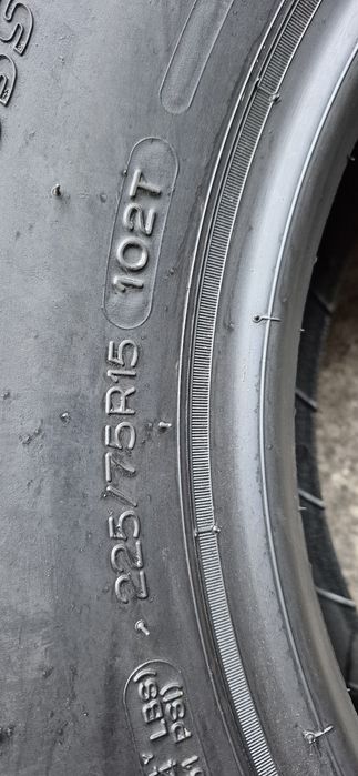 2 anvelope M+S noi Michelin 225/75/15,dot 2019.Pretul este pe bucata.